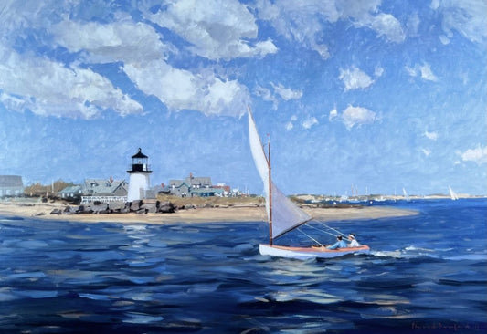 David Bareford, Brant Point Light, Nantucket - Maritime Arts Gallery