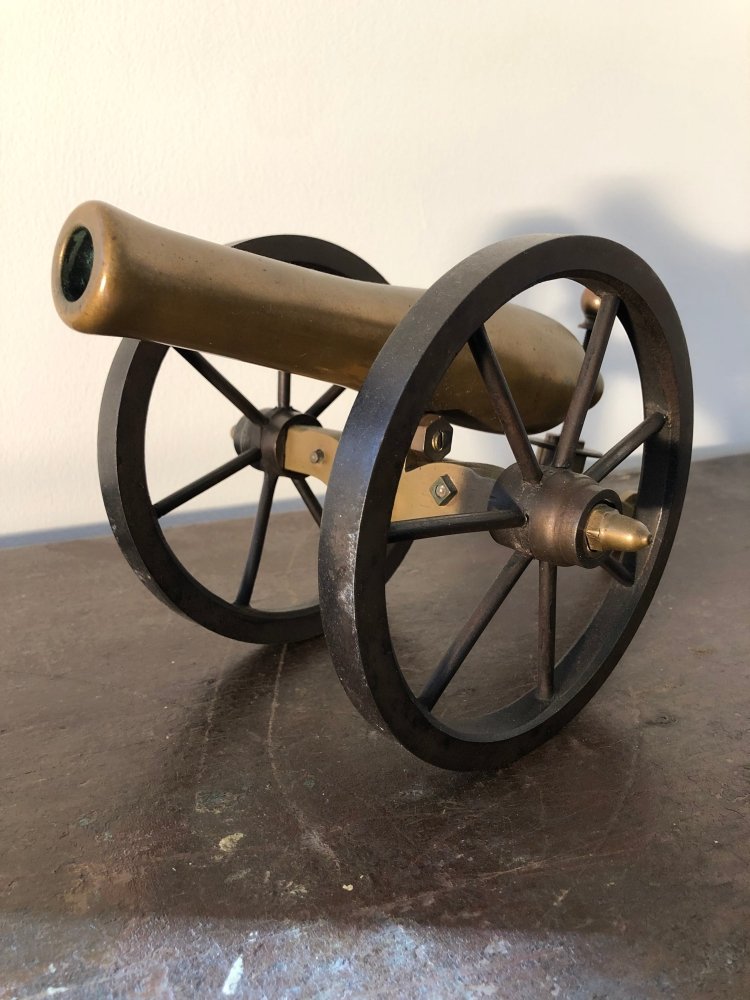 Civil War era naval deck/field gun model - MARITIME ARTS GALLERY