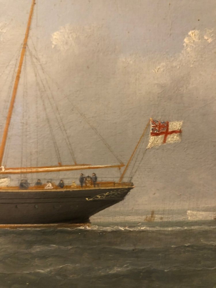 English Steam Yacht - MARITIME ARTS GALLERY