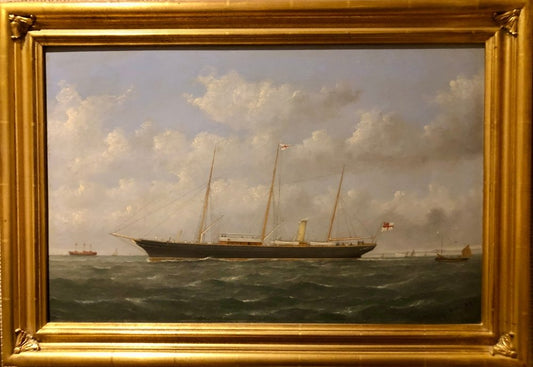 English Steam Yacht - MARITIME ARTS GALLERY