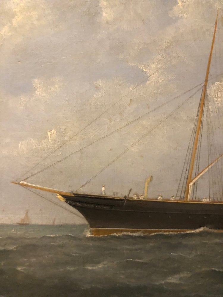 English Steam Yacht - MARITIME ARTS GALLERY