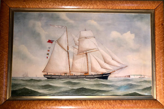 Schooner "SURPRISE" by J. Fannen - MARITIME ARTS GALLERY