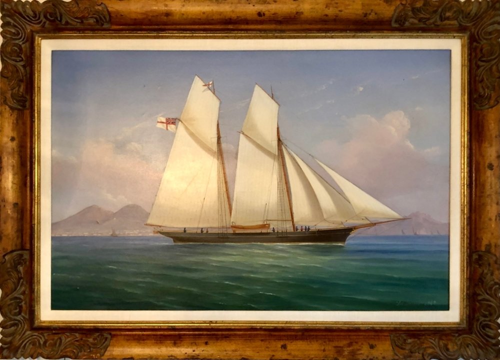 Schooner Yacht by DeSimone - MARITIME ARTS GALLERY